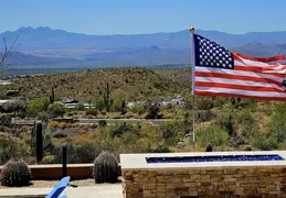 Flag blowing the wrong way 2