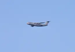 C-5A Flying Over Our House