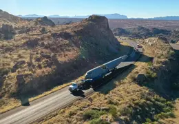 B-52 Bomber Moved Through Town 20220106 21