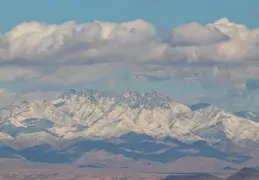Four Peaks w Clouds n Snow 20250308 12