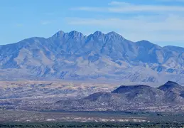 Four Peaks with Clouds 20241105
