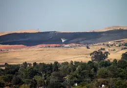 Grass Fire HWY4 Aviation Attack 20160625 20
