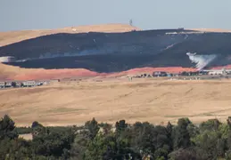 Grass Fire HWY4 Aviation Attack 20160625 22