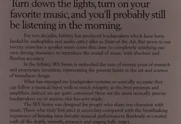 Infinity IRS Series 03