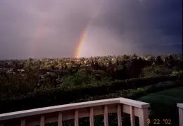Rainbow From Deck