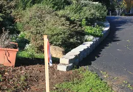 CR2 View Retaining Wall Path On Property 3