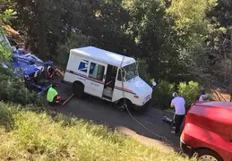 USPS Truck Ridge Park Lane 06