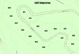 Ridge Dr Parcel Map