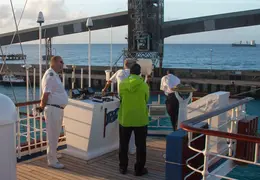 Captain Mariusz Szalek and Crew