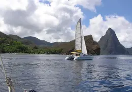 Southern Caribbean 2005 St Lucia The Pitons