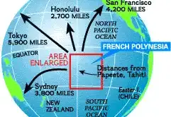 Tahiti 2007 0 001 French Polynesia Map