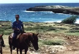 Hawaii Ernie On Horse
