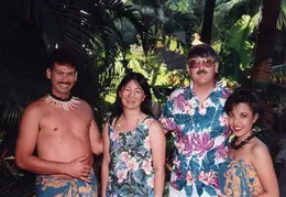 Hawaii Luau Cheryl and Ernie 1