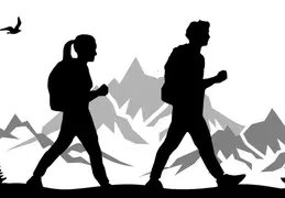 Two Hikers 1