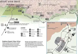 Grand Canyon NP Desert-view-map