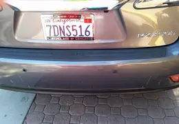 Lexus RX450h Rear End Collision 20150919 115030