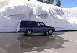 Toyota Tacoma at Lassen Natl Park 2006