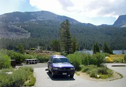 Toyota Tacoma at Yosemite Mono Pass Trip August 2014