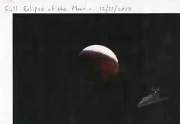 Moon Eclipse with Star Destroyer