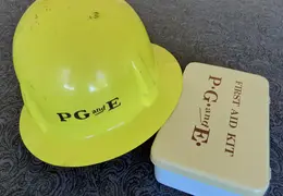 PGandE First Aid Kit and Hard Hat 2