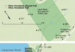 Carquinez Shoreline Park Map