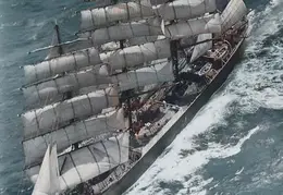 Pamir under Full sail