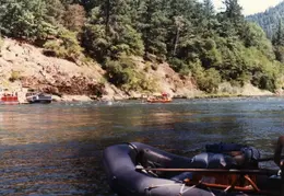 Rogue River Rafting 1984 034