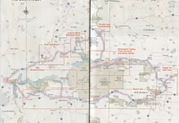 The Southwest USA Map