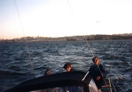 sailing on sf bay with nb 12