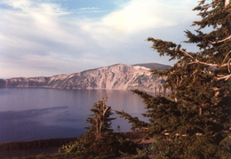 crater lake july 1985 016 (6 visits) crater lake july 1985 016