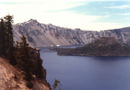 crater lake july 1985 018 (8 visits) crater lake july 1985 018