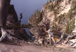 crater lake july 1985 020 (10 visits) crater lake july 1985 020