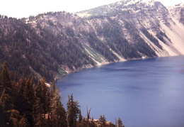 crater lake july 1985 049 (7 visits) crater lake july 1985 049